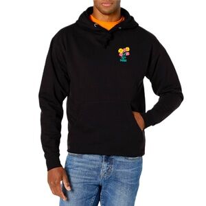 NWOT: NEFF GRAPHIC FLOWER PRINTED GROOVY LOGO SKATER HOODIE